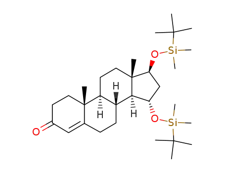 15,17-Bis-O-(tert-butyldimethylsilyl) 15α-Hydroxy Testosterone
