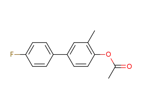 Acetic acid 4'-fluoro-3-methyl-biphenyl-4-yl ester