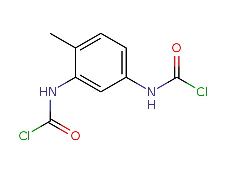 Molecular Structure of 2234-27-7 (Tolylene-2,4-dicarbamic acid chloride)