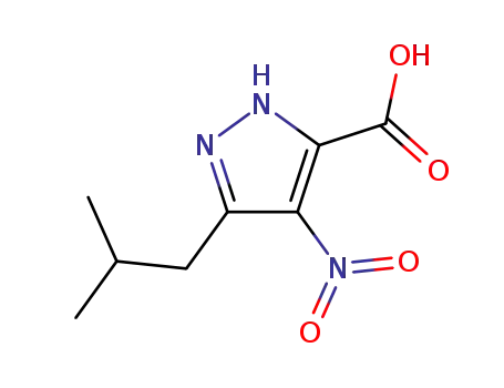 5-이소부틸-4-니트로-1H-피라졸-3-카르복실산
