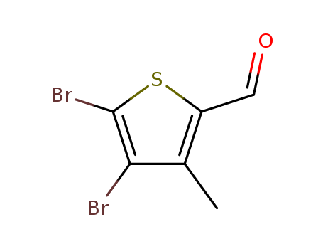 4,5-DIBROMO-3-METHYLTHIOPHENE-2-CARBALDEHYDE