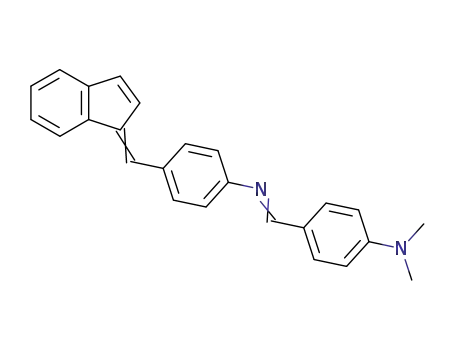 N-(4-(Dimethylamino)benzylidene)-4-(1H-inden-1-ylidenemethyl)aniline