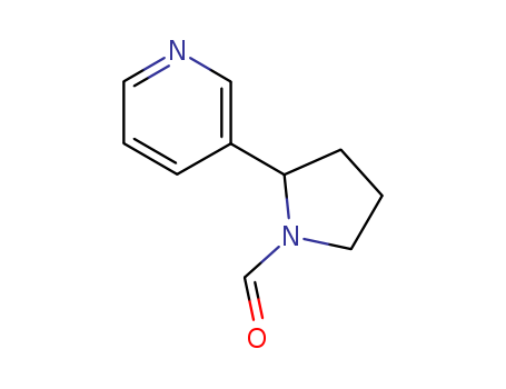 1-Pyrrolidinecarboxaldehyde,2-(3-pyridinyl)-