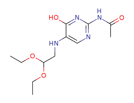 Acetamide,N-[5-[(2,2-diethoxyethyl)amino]-1,6-dihydro-6-oxo-2-pyrimidinyl]- cas  3005-74-1