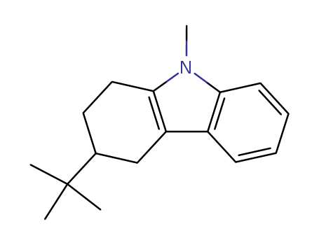 1H-Carbazole,3-(1,1-dimethylethyl)-2,3,4,9-tetrahydro-9-methyl- cas  22401-72-5