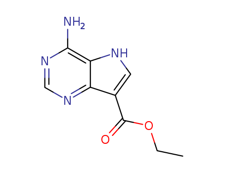 5H-Pyrrolo[3,2-d]pyrimidine-7-carboxylicacid, 4-amino-, ethyl ester