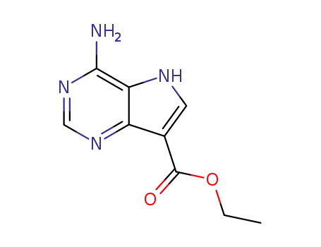 ethyl 4-amino-5H-pyrrolo[3,2-d]pyrimidine-7-carboxylate