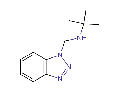 N-(benzotriazol-1-yl-methyl)-tert-butylamine