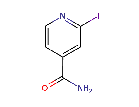 Molecular Structure of 29840-76-4 (2-IODOISONICOTINAMIDE)