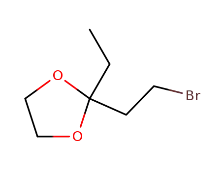 2-(bromoethyl)-2-ethyl-1,3-dioxolane