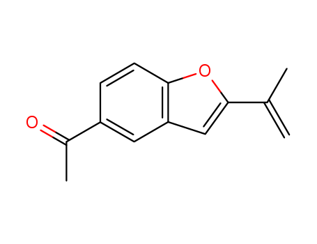 Ethanone,1-[2-(1-methylethenyl)-5-benzofuranyl]- cas  3015-20-1