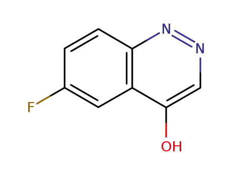 Molecular Structure of 876-90-4 (6-fluorocinnolin-4(1H)-one)