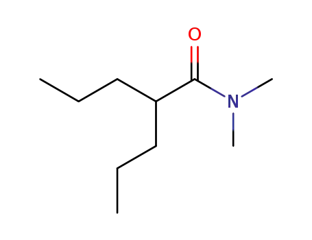 Molecular Structure of 22635-29-6 (N,N-dimethyl-2-propylpentanamide)