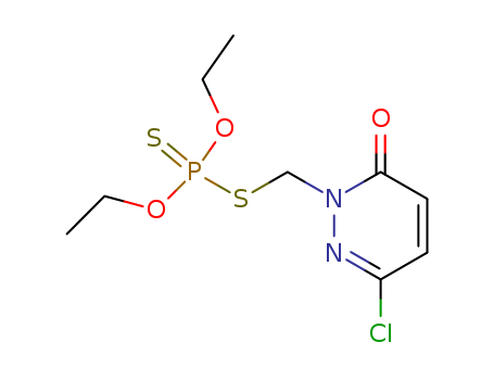 6-chloro-2-(diethoxyphosphinothioylsulfanylmethyl)pyridazin-3-one
