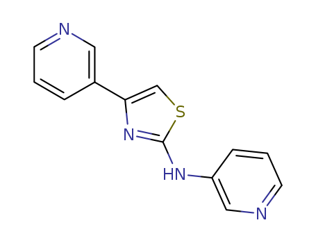 3-Pyridinamine,N-[4-(3-pyridinyl)-2-thiazolyl]-