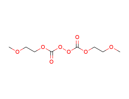 Peroxydicarbonic acid,bis(2-methoxyethyl) ester (8CI)