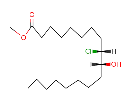 Methyl-threo-9-Chlor-10-hydroxyoctadecanoat