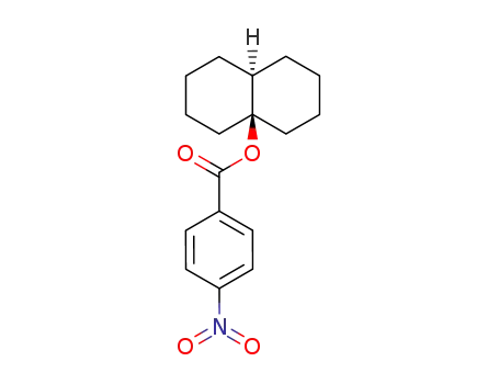 Molecular Structure of 22436-20-0 (octahydronaphthalen-4a(2H)-yl 4-nitrobenzoate)