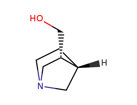 Molecular Structure of 224297-20-5 (1-Azabicyclo[2.2.1]heptane-3-methanol,(1R,3S,4R)-(9CI))