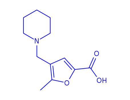 5-Methyl-4-piperidin-1-ylmethyl-furan-2-carboxylic acid