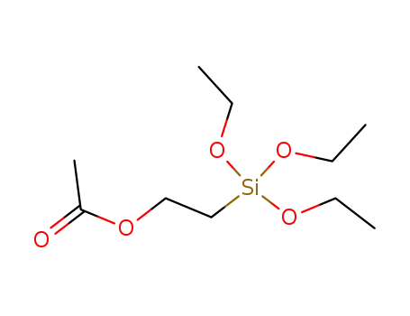 Molecular Structure of 22538-45-0 (ACETOXYETHYLTRIETHOXYSILANE)