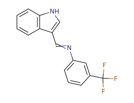 Molecular Structure of 22394-37-2 (3-[N-(α,α,α-Trifluoro-m-tolyl)formimidoyl]-1H-indole)
