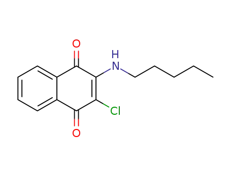 2-Chloro-3-(pentylamino)naphthalene-1,4-dione