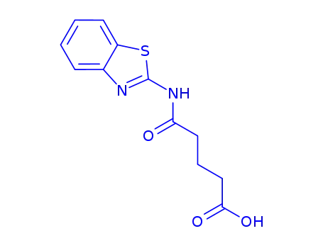 Molecular Structure of 299937-45-4 (4-(BENZOTHIAZOL-2-YLCARBAMOYL)-BUTYRIC ACID)
