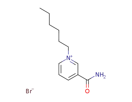 Molecular Structure of 28356-43-6 (3-carbamoyl-1-hexylpyridinium)