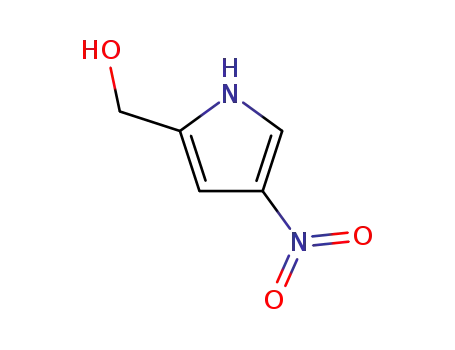 Molecular Structure of 30078-13-8 ((4-Nitro-1H-pyrrol-2-yl)methanol)