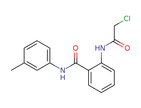 2-[(CHLOROACETYL)AMINO]-N-(3-METHYLPHENYL)BENZAMIDE