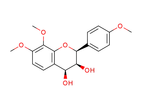 (+/-)-7,8,4'-Trimethoxy-2,3-cis-flavan-3,4-cis-diol