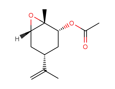 (1S,2R,4S,6S)-1-methyl-4-(prop-1-en-2-yl)-7-oxabicyclo[4.1.0]heptan-2-yl acetate