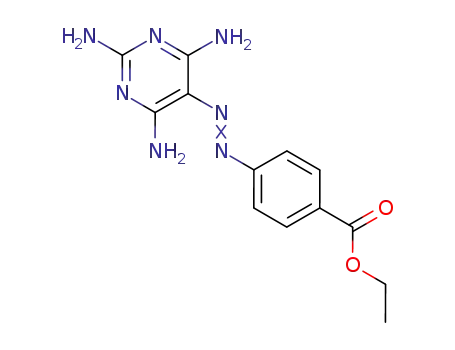 Ethyl 4-[(e)-(2,4,6-triaminopyrimidin-5-yl)diazenyl]benzoate