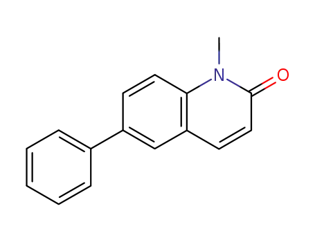 Carbostyril, 1-methyl-6-phenyl- (8CI)