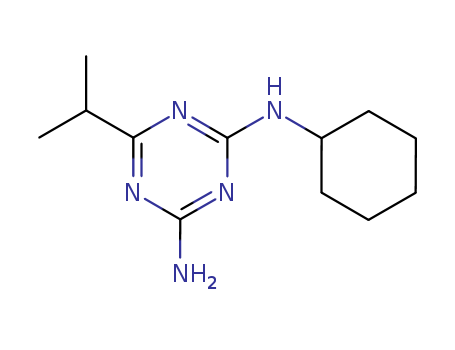 1,3,5-TRIAZINE-2,4-DIAMINE,N-CYCLOHEXYL-6-(ISOPROPYL)-CAS