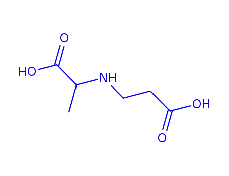 Molecular Structure of 4938-03-8 (Alanine,N-(2-carboxyethyl)-)