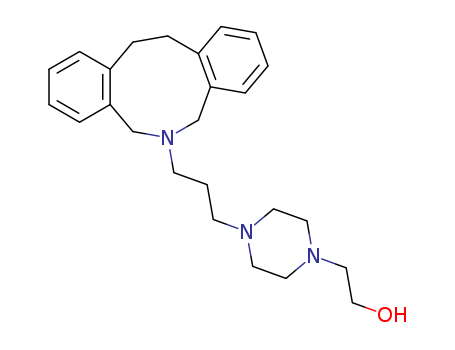 4-[3-(6,7,12,13-Tetrahydro-5H-dibenz[c,g]azonin-6-yl)propyl]-1-piperazineethanol