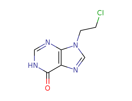 6H-Purin-6-one,9-(2-chloroethyl)-1,9-dihydro- cas  22247-83-2