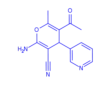 5-Acetyl-2-amino-6-methyl-4-pyridin-3-yl-4H-pyran-3-carbonitrile