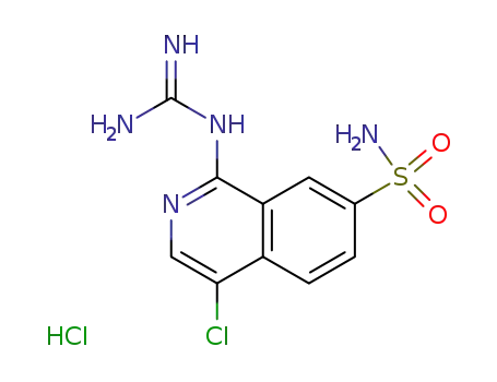 1-구아니디노-4-클로로-7-설파모일-이소퀴놀린염화물