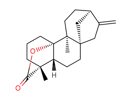 (4R)-10-Hydroxy-9α-methyl-20-norkaur-16-en-18-oic acid 18,10-lactone