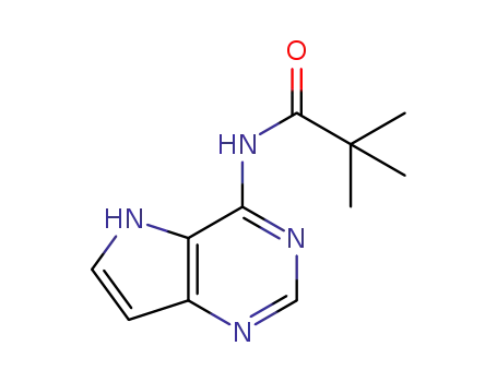 4-pivaloylamino-3H,5H-pyrrolo[3,2-d]pyrimidine
