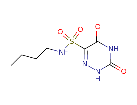 1,2,4-Triazine-6-sulfonamide,N-butyl-2,3,4,5-tetrahydro-3,5-dioxo- cas  30018-58-7