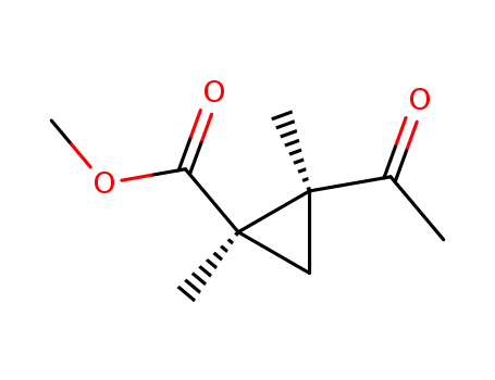 시클로프로판카르복실산, 2-아세틸-1,2-디메틸-, 메틸 에스테르(9CI)