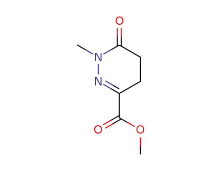 Molecular Structure of 90110-44-4 (methyl 1-methyl-6-oxo-1,4,5,6-tetrahydropyridazine-3-carboxylate)