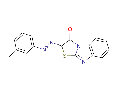 2-[(E)-(3-methylphenyl)diazenyl][1,3]thiazolo[3,2-a]benzimidazol-3(2H)-one