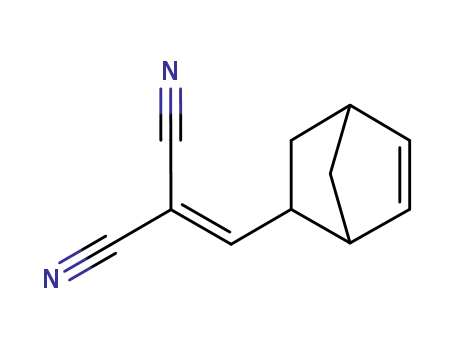 Molecular Structure of 22629-10-3 ([(Bicyclo[2.2.1]hept-2-en-5-yl)methylene]malononitrile)