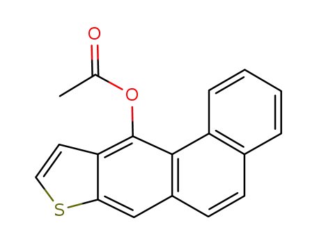 11-acetoxyphenanthro<2,3-b>thiophene
