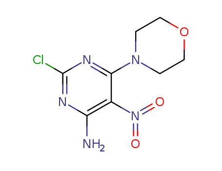 4-(6-AMINO-2-CHLORO-5-NITRO-PYRIMIDIN-4-YL)MORPHOLINE